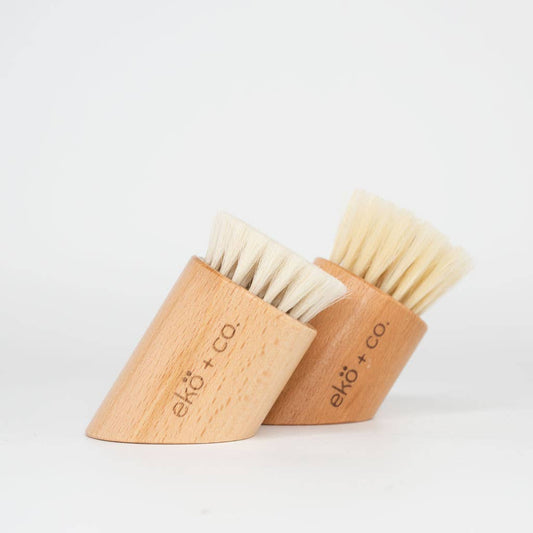 Wooden Bamboo Facial Dry Brush