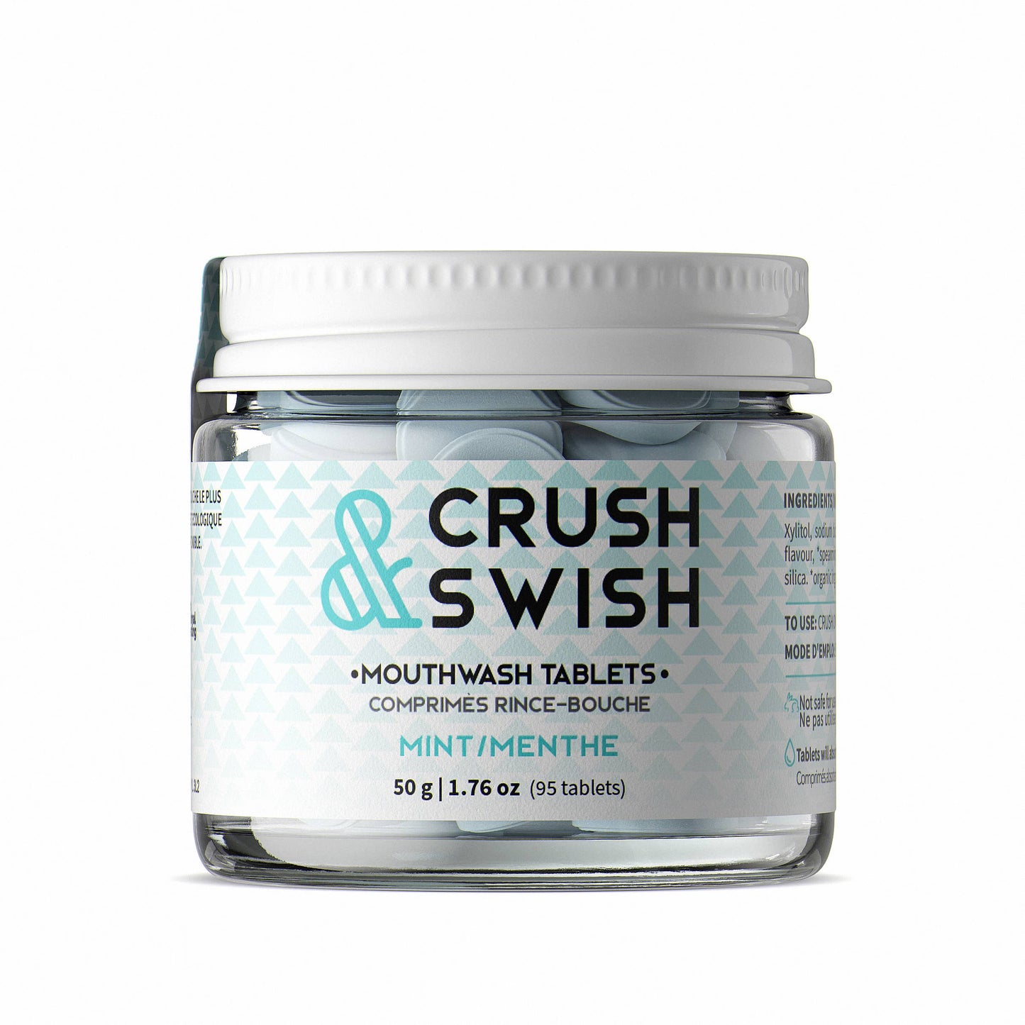 Crush & Swish Mouthwash Tablet - MINT 50g/1.76oz