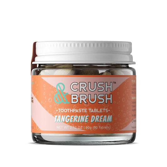 Crush & Brush Toothpaste Tablet - TANGERINE DREAM 60g/2.2oz